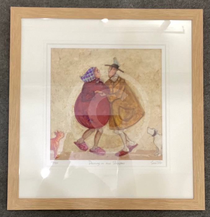 Dancing In Our Slippers LIMITED EDITION by Sam Toft Framed 281 Oak