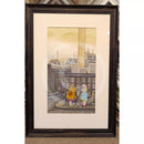 Have you Heard? - ORIGINAL Mixed Media Illustration by Dotty Earl