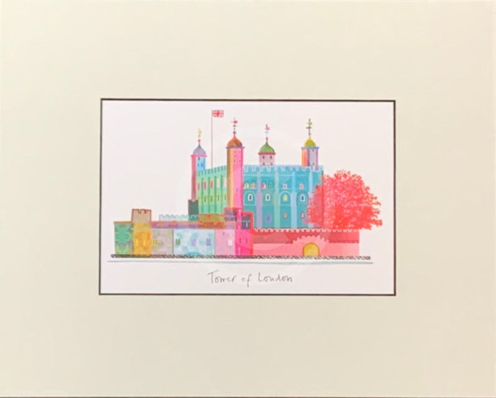 The Tower of London Print by Ilona Drew