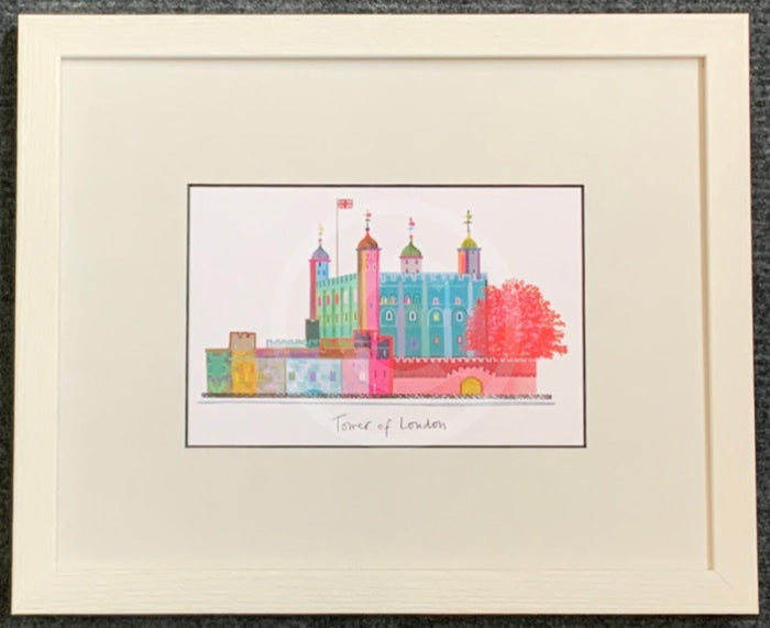 The Tower of London Print by Ilona Drew