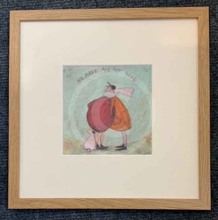 Meet the Mustards: We Have All We Need by Sam Toft, mounted miniature