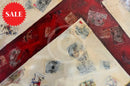 My England Scrapbook Iii - Original Mixed Media Painting By Eva Alexander Embellished With Postage