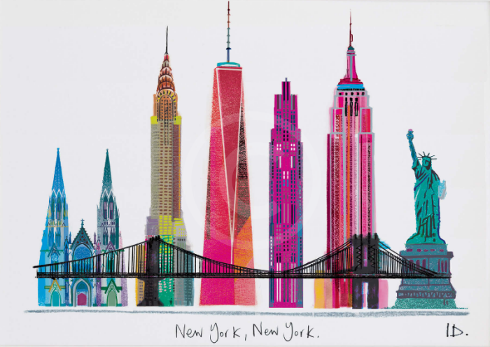New York (Giclée) By Ilona Drew