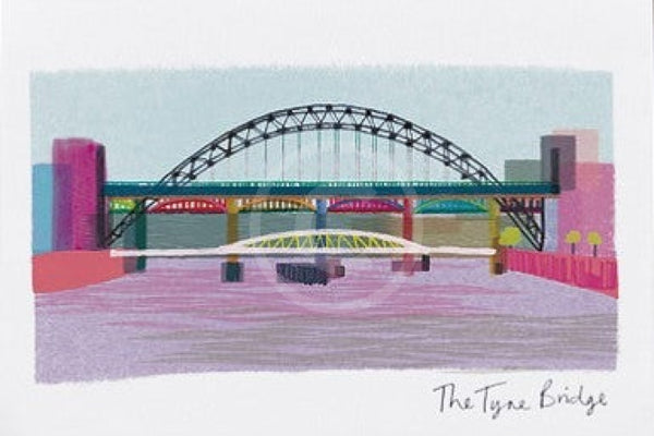 Newcastle: The Tyne Bridge By Ilona Drew