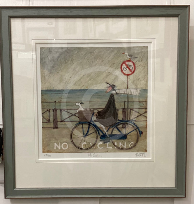 No Cycling Limited Edition By Sam Toft