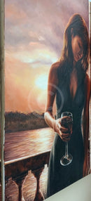 Sundown I- Original Oil Painting By Mark Braithwaite Oiro £2950