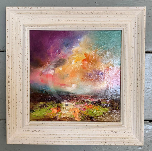 Start the New Chapter - ORIGINAL Oil Painting by Anna Schofield framed