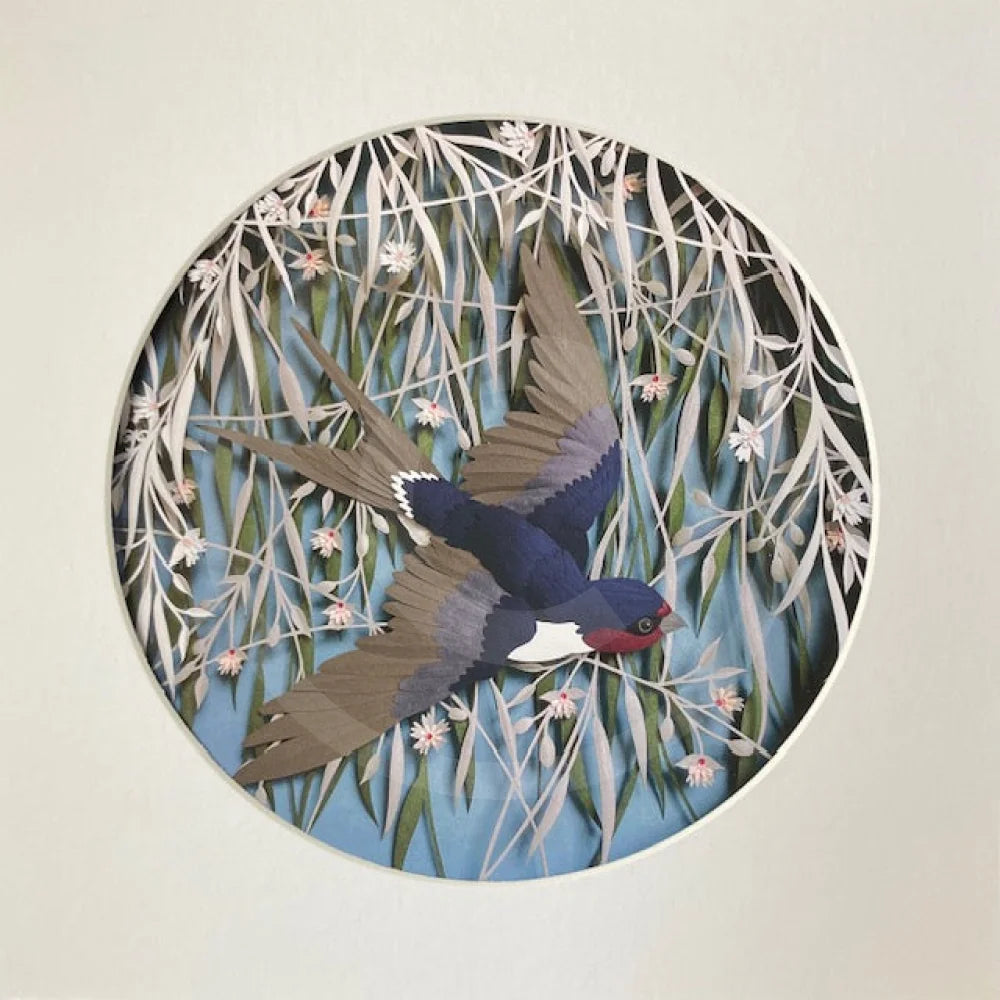 Swoop! Giclée Print by Anna Cook 30x30cm