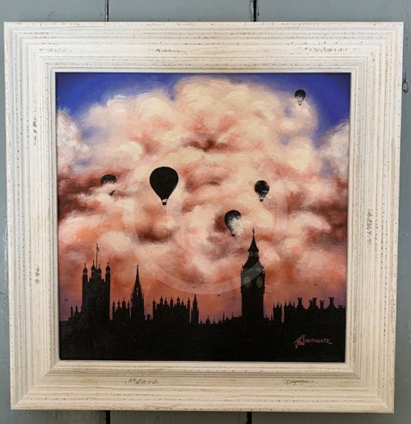 ORIGINAL Marshmallow Skies, Westminster, London by Mark Braithwaite