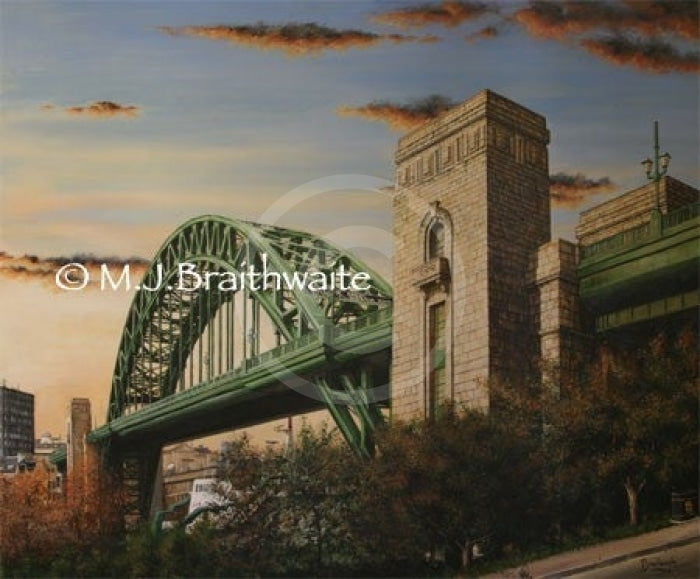 The Tyne Bridge From Gateshead By Mark Braithwaite