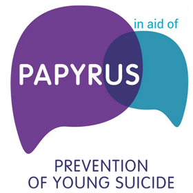 In aid of PAPYRUS logo
