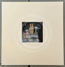 Moonlight Meeting, an ORIGINAL Mixed Media from Gary Walton, for PAPYRUS