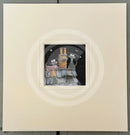 Moonlight Meeting, an ORIGINAL Mixed Media from Gary Walton, for PAPYRUS