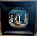 White Sails ORIGINAL Acrylic Painting by Gary Walton 