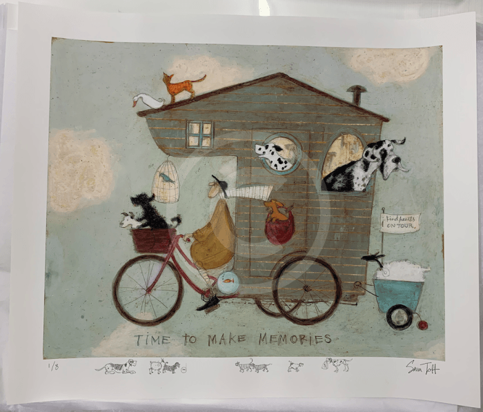 Sam Toft Time to Make Memories, for PAPYRUS