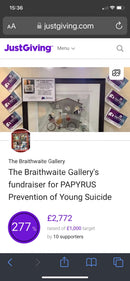 In Aid Of Papyrus - Time To Make Memories Remarque Edition One From Sam Toft £1570 Raised