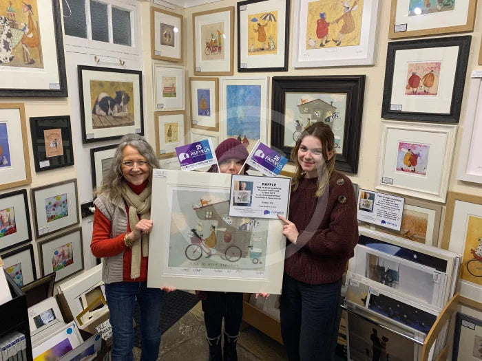 £1570 Raised For Papyrus - Time To Make Memories Remarque Edition By Sam Toft Art Print