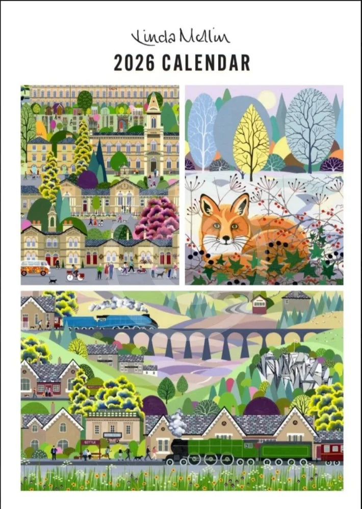 2026 A3 Wall Calendar by Linda Mellin