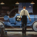 30x30cm Birth of a Dream by Jack Vettriano, mounted miniature