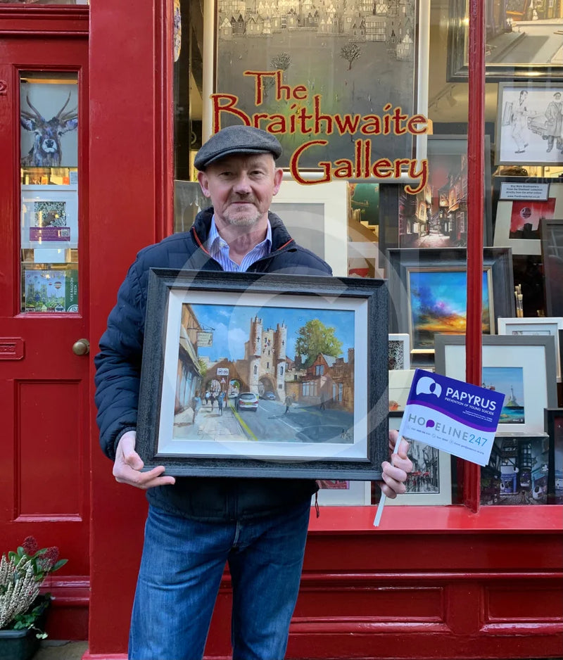 Artist Anthony Marn helps us fundraise for charity