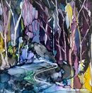 Finding my Path through the Woods - ORIGINAL by Minu Achrekar