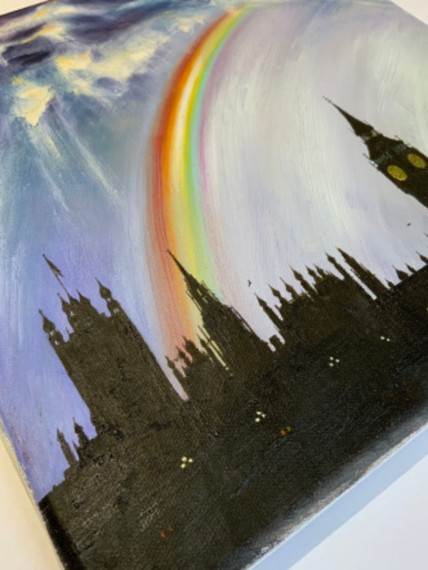 Original Stormy Skies, Westminster London by Mark Braithwaite