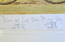 We're Not Lost, We're On Our Way — Mega REMARQUE ARTIST'S PROOF 40 of 40 by Sam Toft