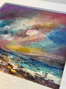 Turquoise & Blue Tones - ORIGINAL Oil Painting by Anna Schofield