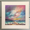 Turquoise & Blue Tones - ORIGINAL Oil Painting by Anna Schofield