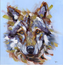 Soul Mate by Rosie Smith — portrait of a wolf from the Fragmented series
