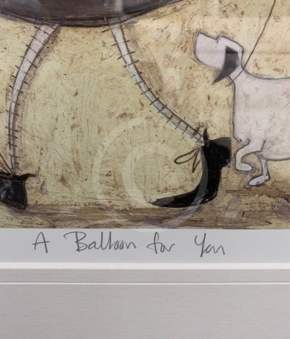 A Balloon for You - Framed Limited Edition SECONDARY MARKET title