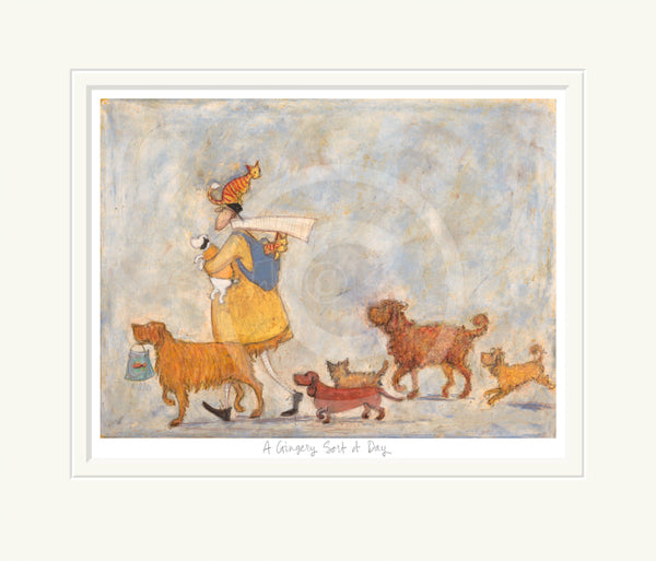 A Gingery Sort of Day LIMITED EDITION by Sam Toft