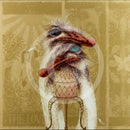 A Lovers Knot Ostrich Print By Amanda Stratford Only