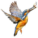 A Perfect Catch Kingfisher by Nicola Gillyon