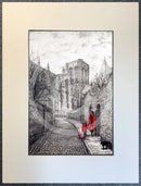 A Rediscovered View by Mark J Braithwaite Double Mounted in 24x30cm