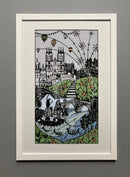 A Rough Guide to York by Anna Cook framed