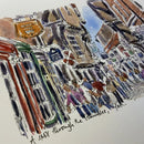 A Stroll Through The Shambles, York, Richard Briggs ORIGINAL WATERCOLOUR