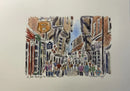 A Stroll Through The Shambles, York, Richard Briggs ORIGINAL WATERCOLOUR