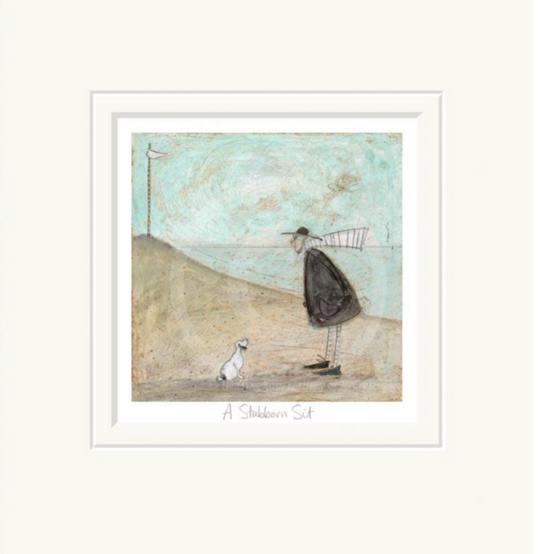 A Stubborn Sit LIMITED EDITION by Sam Toft 