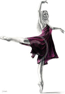 A Study in Dark Magenta 2 by Mark Braithwaite