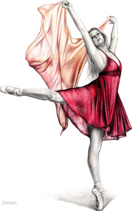 A Study in Peach & Wine 3 by Mark Braithwaite
