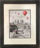 99 Dreams by Mark Braithwaite; framed 24x30cm