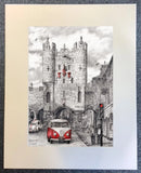 The View from the Bar, Micklegate Bar, York by Mark Braithwaite