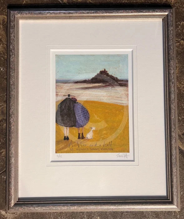 A View And A Half By Sam Toft - Framed Limited Edition Secondary Market *