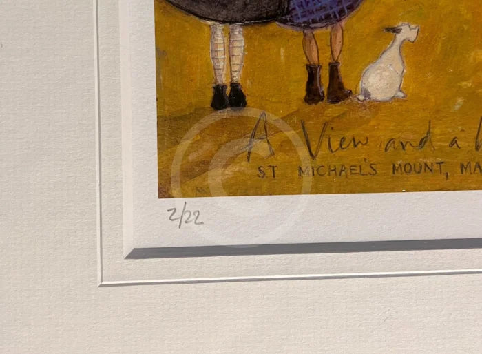 A View And A Half By Sam Toft - Framed Limited Edition Secondary Market *