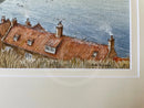 A Whitby Evening - Sam Burden ORIGINAL WATERCOLOUR detail