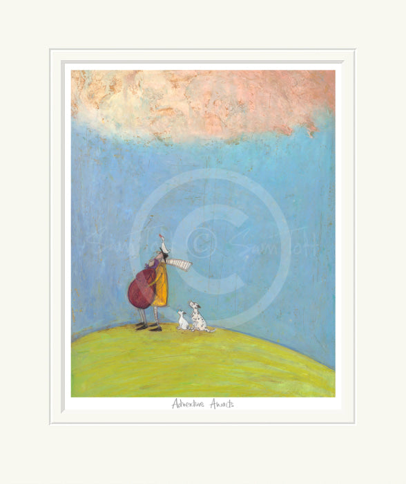 Adventure Awaits Limited Edition By Sam Toft Mounted