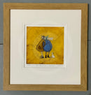 All I Need Is You.... And You! Limited Edition By Sam Toft Framed In 281 Oak Limited Edition Print