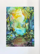 An Enchanted Journey by Minu Achrekar - Mounted - Art Print