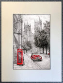 An Inspector Calls, Print of York Minster by Mark Braithwaite